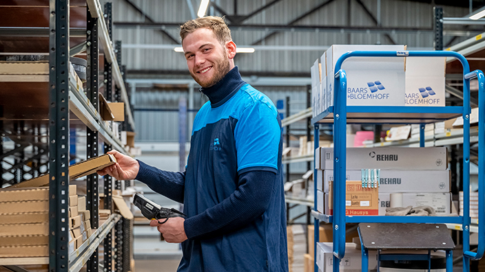 Orderpicker in Zaandam