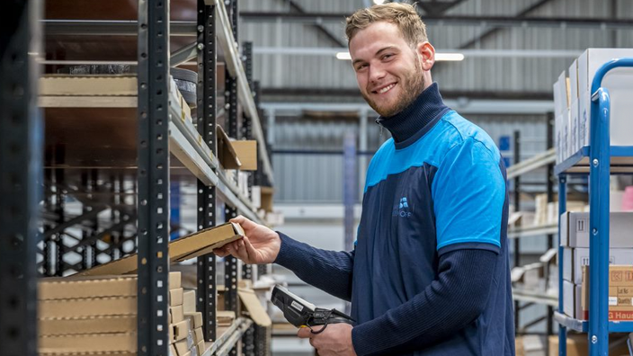 Warehouse employee in Almere
